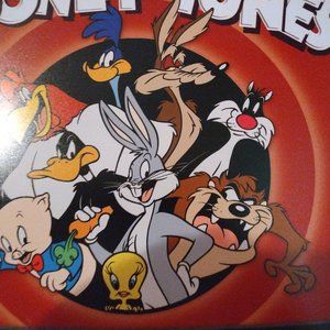 Looney tunes tin sign